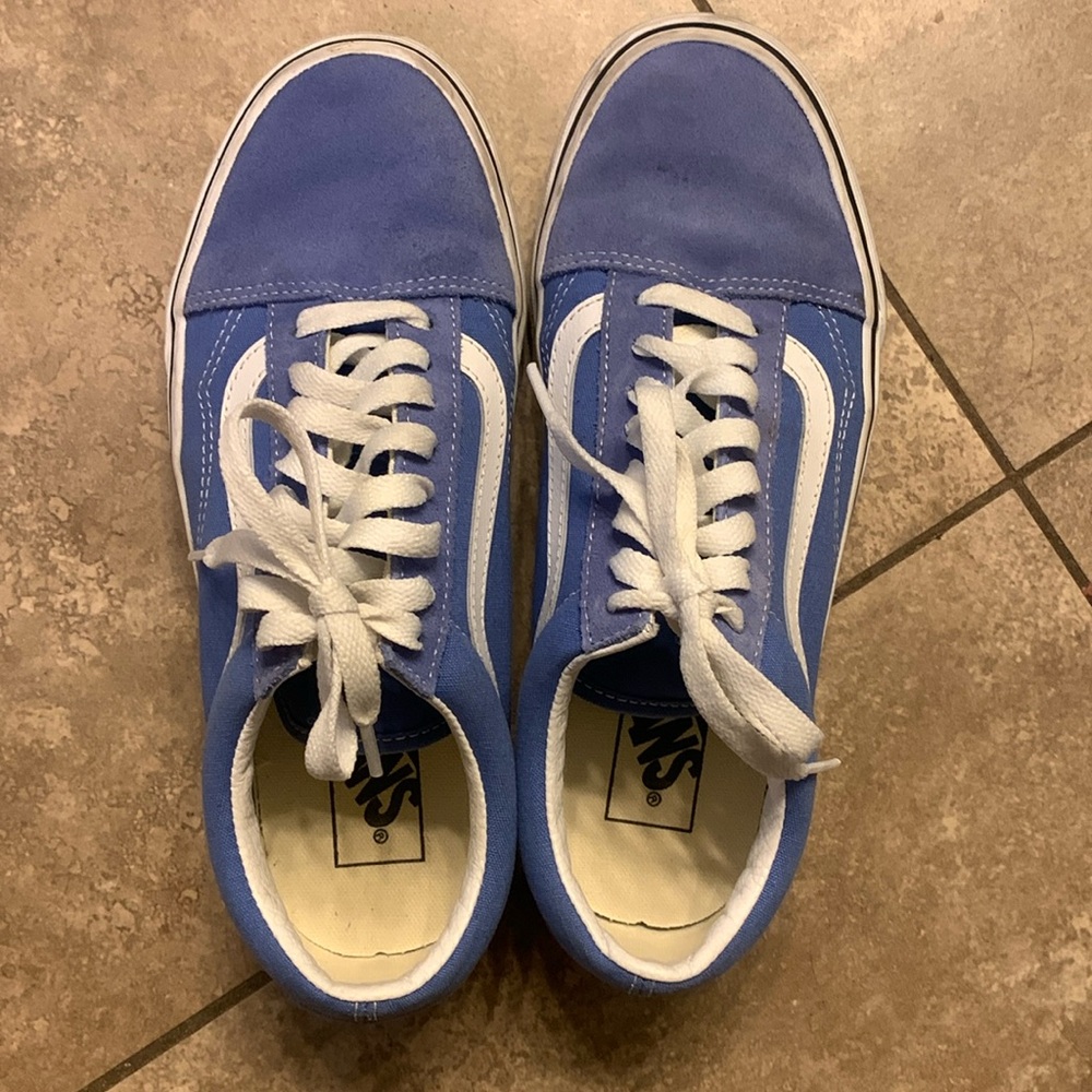 Vans classic blueish purple sneakers. Size 8